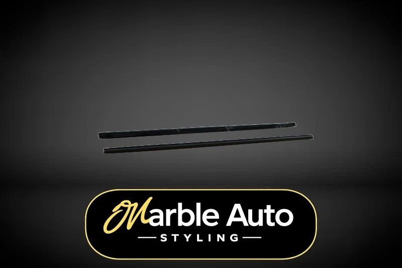 SIDE SKIRT SPLITTER GLOSS BLACK AUDI A3 S LINE 8V - S3 SPORTBACK 8V FACELIFT 16-19