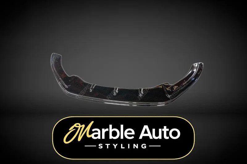FRONT SPLITTER GLOSS BLACK VW CADDY 10-15