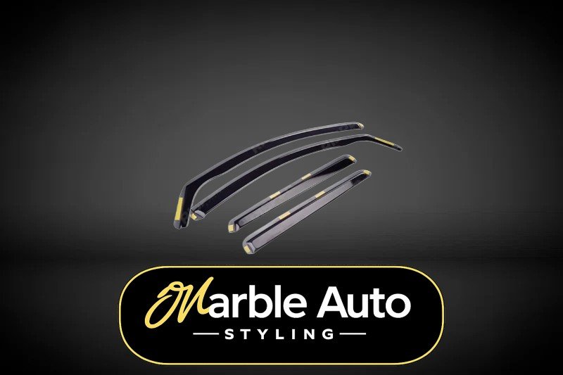 STX DARK SMOKE INTERNAL WIND DEFLECTORS AUDI A4 B8 09-16