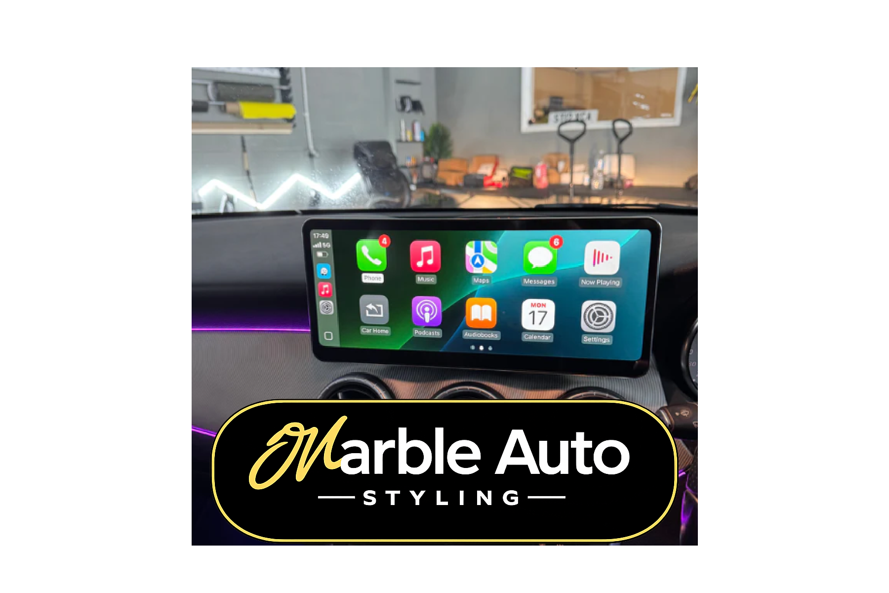MERCEDES CARPLAY GLC/C&V CLASS 14-18