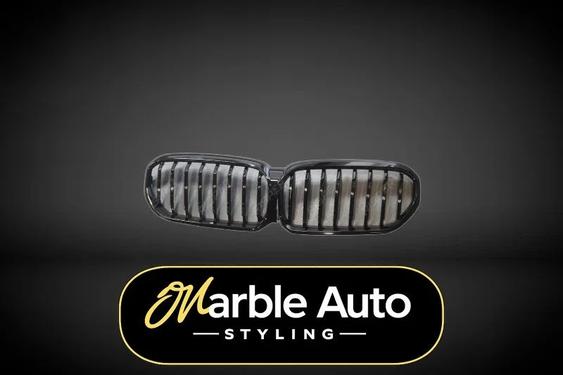FRONT GRILL GLOSS BLACK MP BMW 5 SERIES G30 G31 G38 LCI 21+