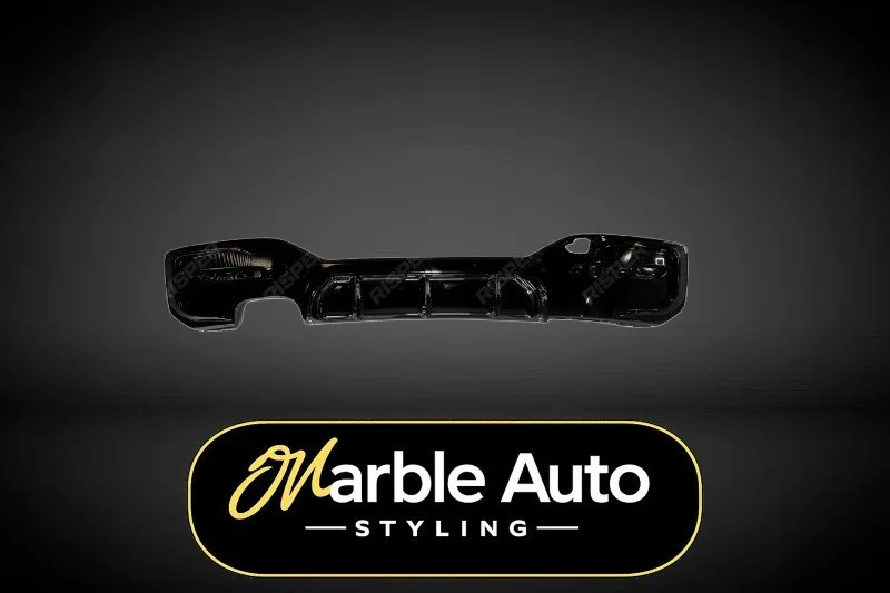 REAR DIFFUSER GLOSS BLACK BMW 1 SERIES F20 MSPORT LCI 15-19