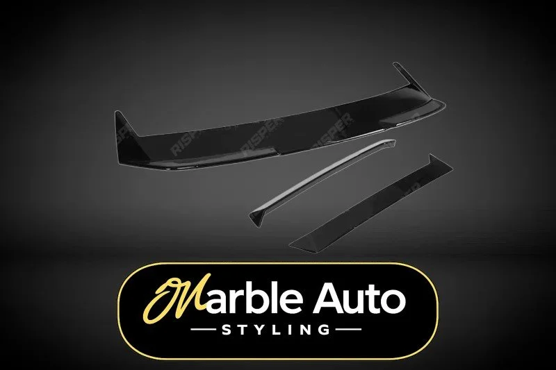 REAR SPOILER SIDE WINGS GLOSS BLACK BMW 3 SERIES TOURING G21 18+