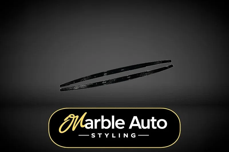 SIDE SKIRT SPLITTERS GLOSS BLACK BMW 3 SERIES F30 F35 M SPORT