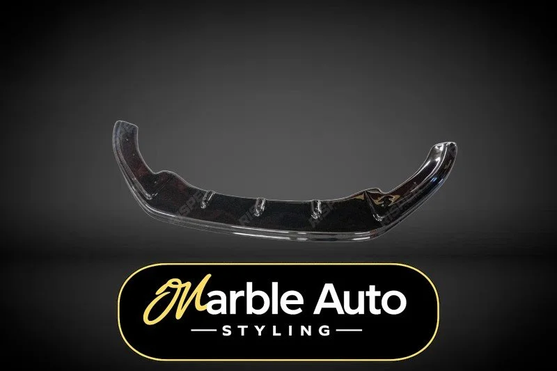 FRONT SPLITTER GLOSS BLACK VW CADDY 10-15