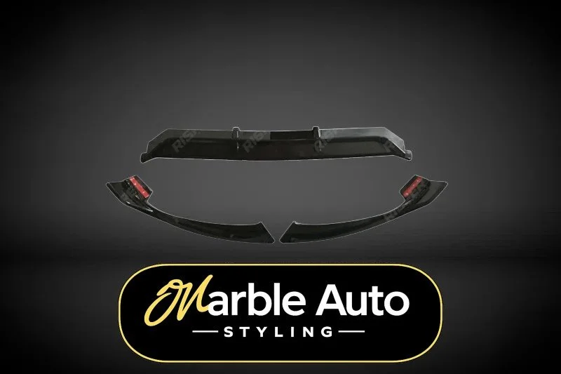 BRABUS FRONT SPLITTER GLOSS BLACK MERCEDES C-CLASS W205 15-18