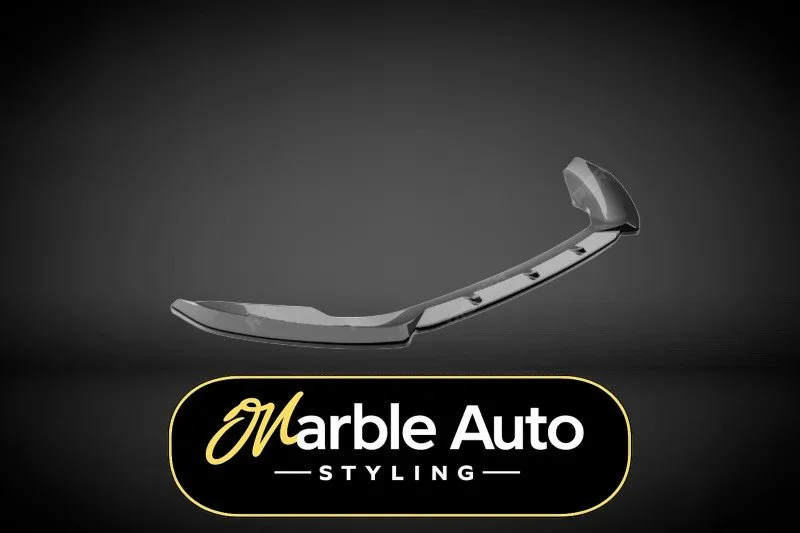 FRONT SPLITTER GLOSS BLACK FORD FIESTA MK7 FACELIFT 12-17