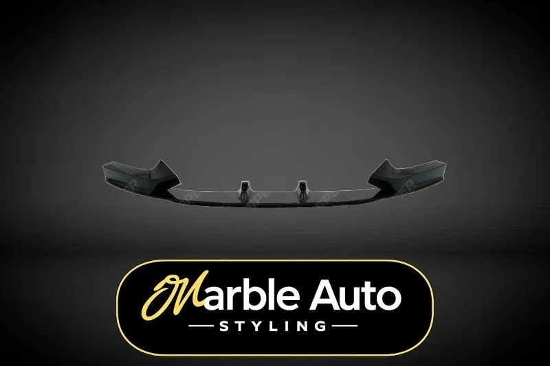 FRONT SPLITTER GLOSS BLACK BMW 2 SERIES F22 F23 M SPORT 13-21