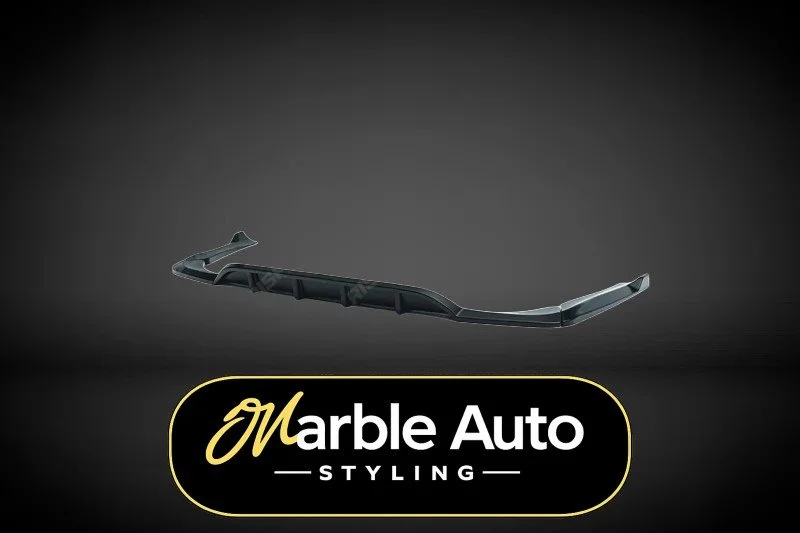 REAR DIFFUSER WITH CORNER SPLITTER MERCEDES E-CLASS W214 AMG LINE 24+