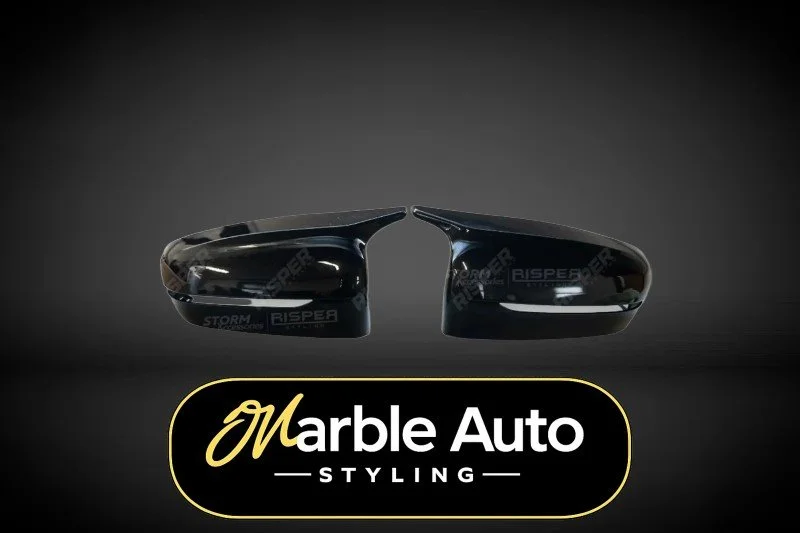 M STYLE MIRROR COVERS GLOSS BLACK BMW 3 SERIES G SERIES