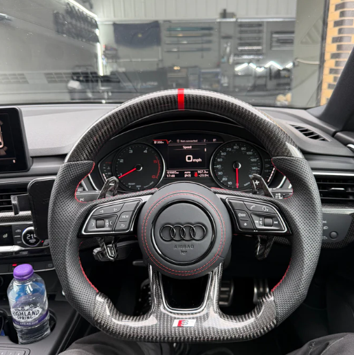 AUDI A3/S3 CARBON FIBRE STEERING WHEEL