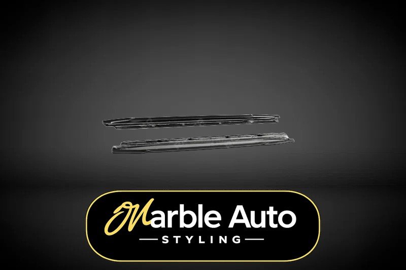 SIDE SKIRT GLOSS BLACK AUDI S3 8Y 20+ - AUDI A3 S LINE 8Y 20+