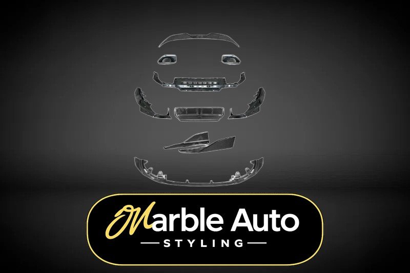2 DOOR COUPE M2401 GLOSS BLACK FULL AERO KIT BMW 2 SERIES G42 21+