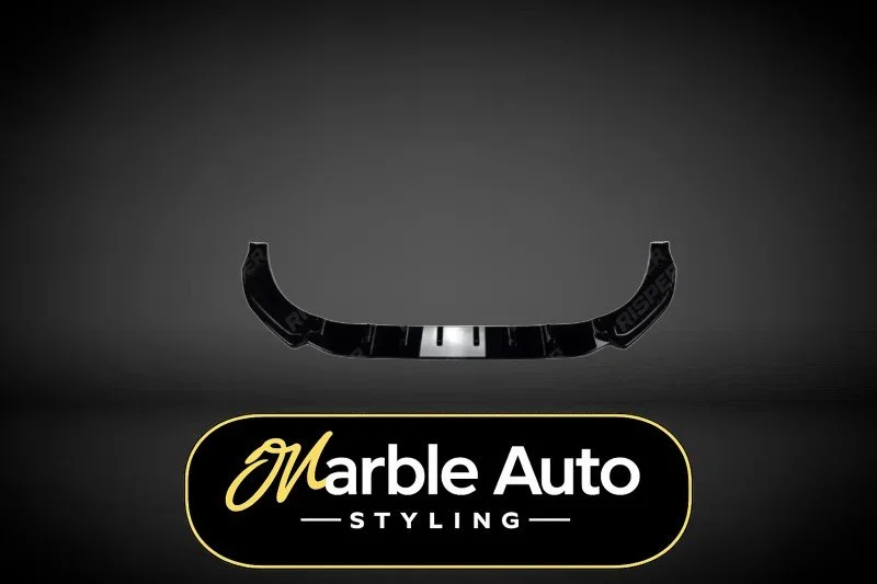 FRONT SPLITTER GLOSS BLACK VK GOLF MK8.5 FACELIFT GTI/R LINE