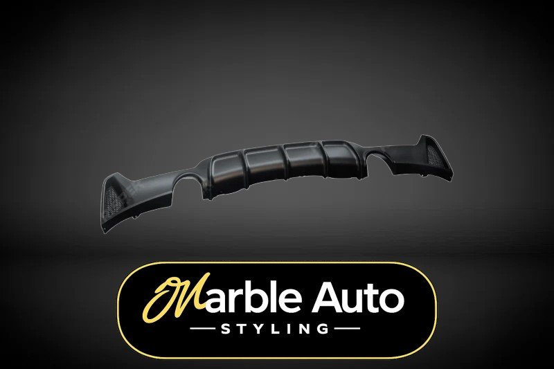 REAR DIFFUSER MATTE BLACK BMW 4 SERIES M SPORT F32 F36 14-20
