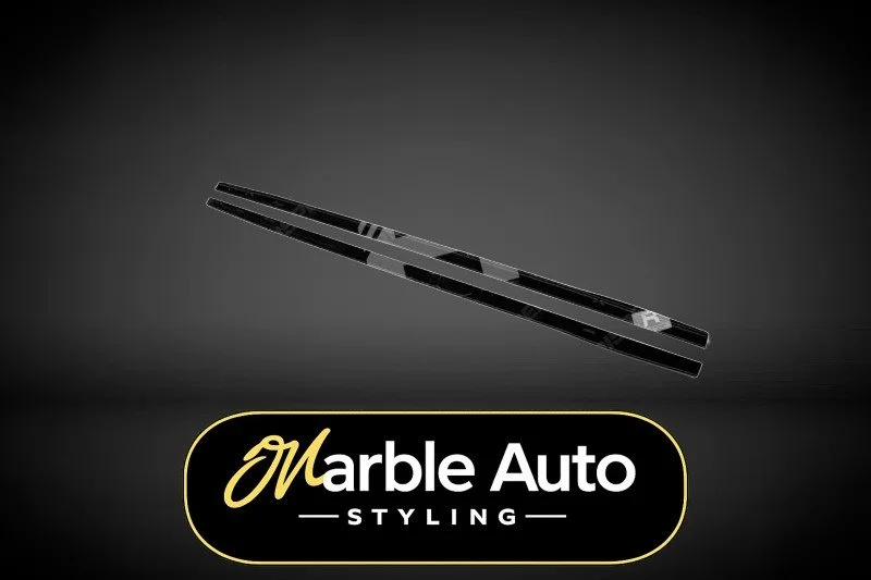 SIDE SKIRT SPLITTERS GLOSS BLACK VK GOLF MK8 GTI/R 20+