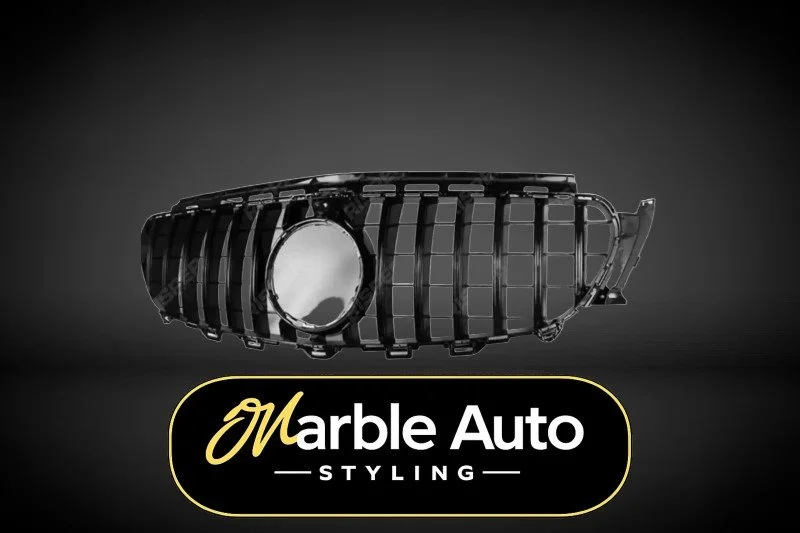 FRONT GRILL GT PANAMERICA GLOSS BLACK MERCEDES E-CLASS W213 21+