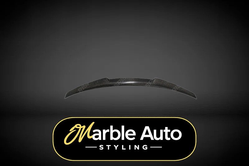 RS3 REAR SPOILER GLOSS BLACK AUDI A3 8V SALOON 14-20