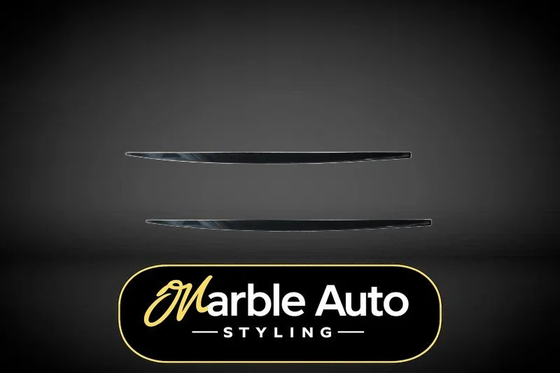 SIDE SKIRT SPLITTERS GLOSS BLACK BMW 1 SERIES F20 M SPORT 11-19