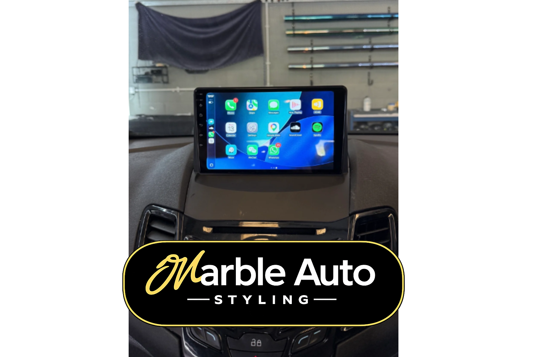 Ford Fiesta Carplay 09-14 Android 15 head unit