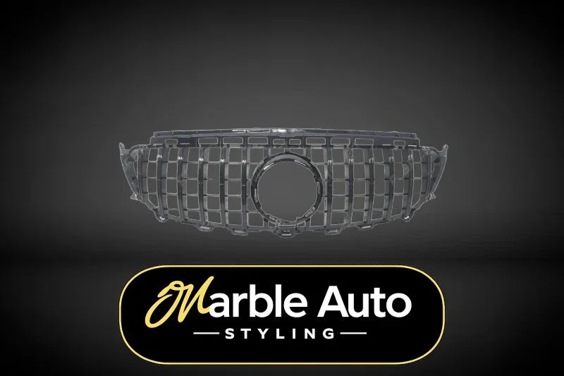 FRONT GRILL GLOSS BLACK GT PANAMERICA MECREDES E-CLASS W213 17-20