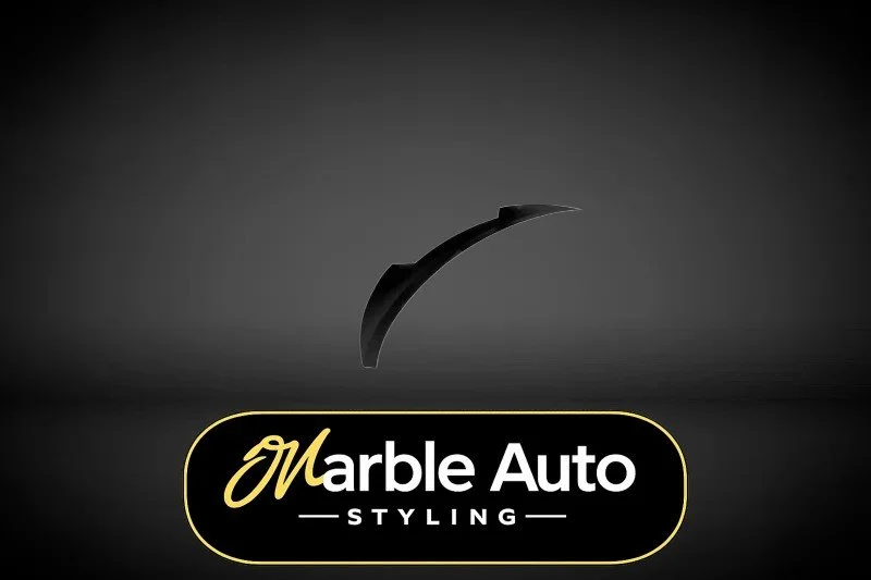 SPOILER LIP GLOSS BLACK AUDI A5 COUPE S LINE 17+ - A5  SPORTBACK 19+