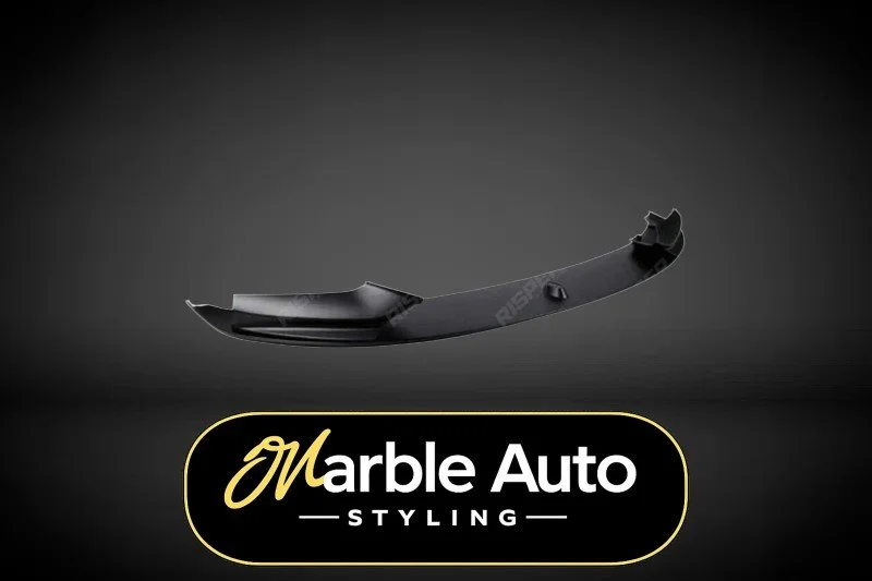 FRONT SLITTER M PERFORMANCE MATTE BLACK BMW 5 SERIES M SPORT F10 F11 09-17