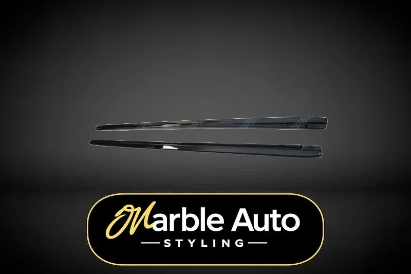 SIDE SKIRTS GLOSS BLACK AUDI A4 B9 FACELIFT 19-24