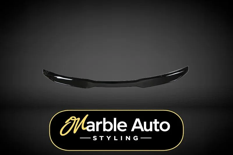 REAR SPOILER GLOSS BLACK AUDI A4 B9 FACELIFT 19-24