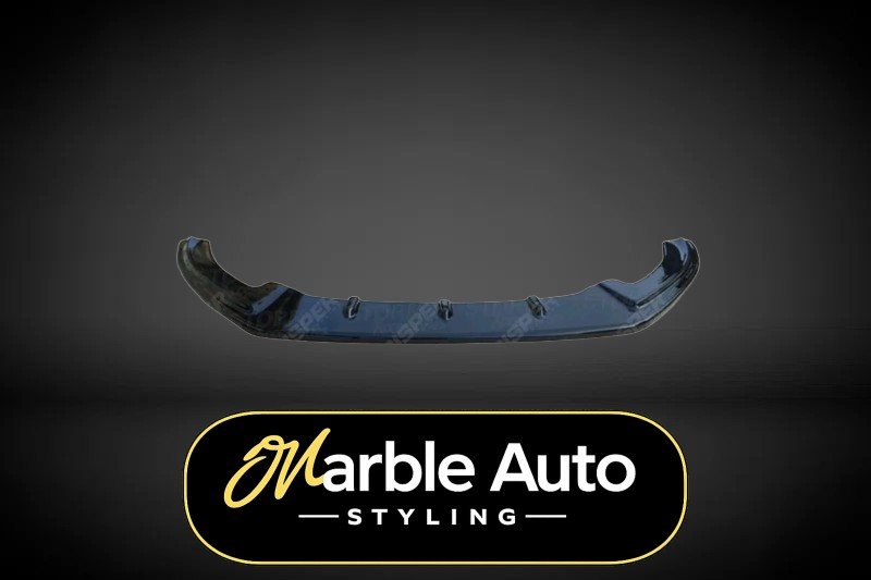 FRONT SPLITTER GLOSS BLACK VW CADDY 15+