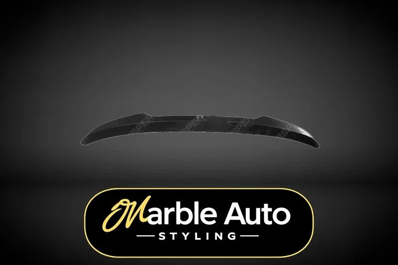 REAR SPOILER CAP GLOSS BLACK VW GOLF MK8 R LINE