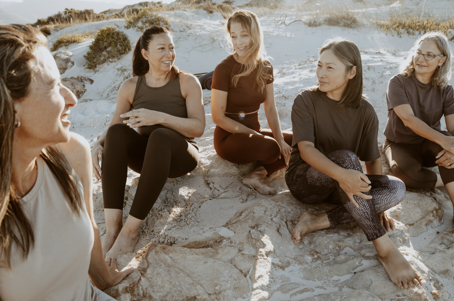 world menopause day feature about menopause and sleep apnoea, the image shoes a group of middle aged women likely going through hormonal changes