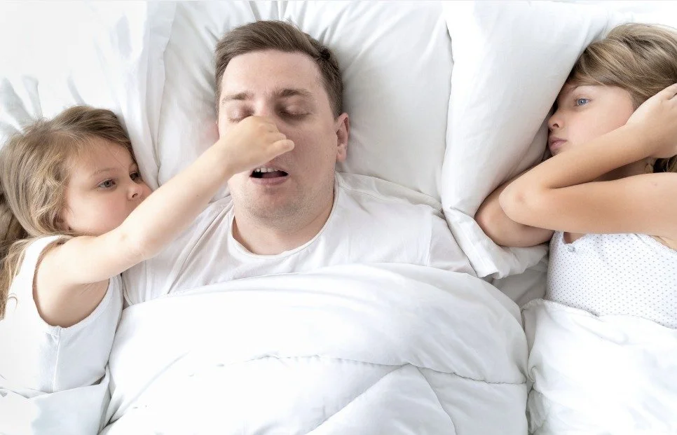 When one person doesn't sleep well, the whole family feels it. 😔

Snoring isn't just noisy - it can be a sign of sleep apnoea, and it affects everyone under the same roof.

At SleepWise, a free 2-minute test is all it takes to find out if something 