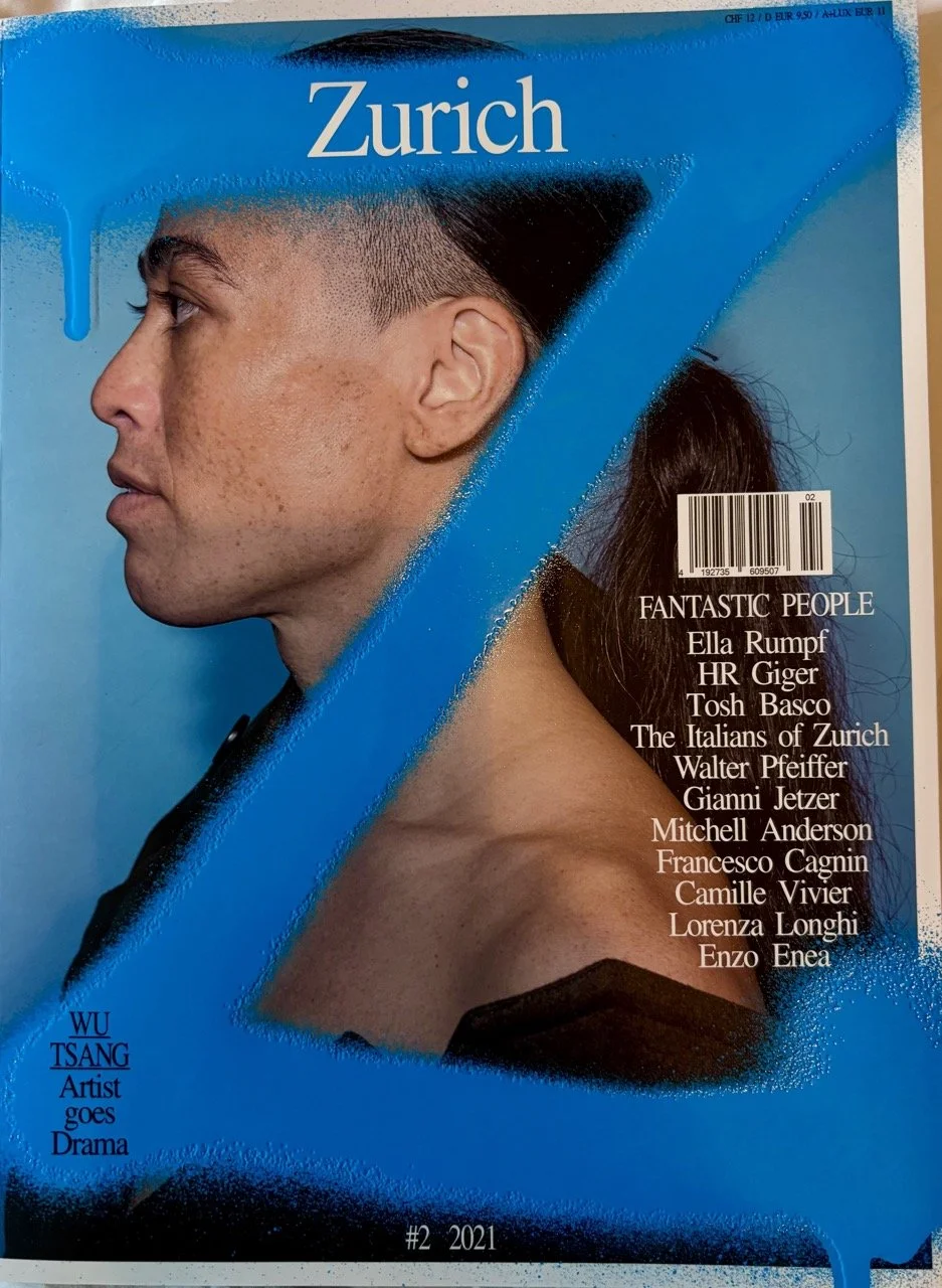 Wu Tsang for Zurich magazine