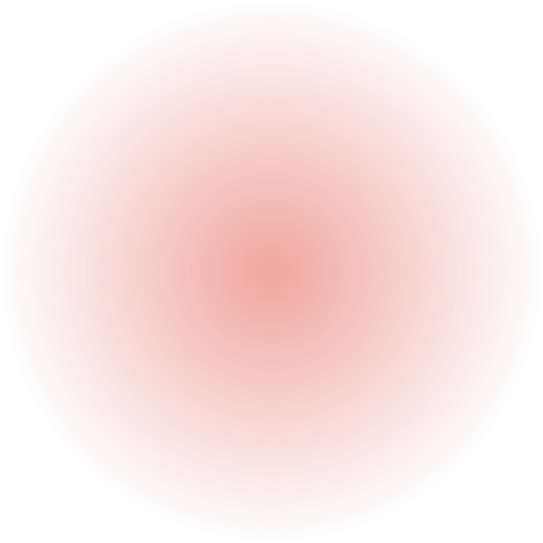 Een grote cirkel met een zachte roze/oranje kleur op een zwarte achtergrond.