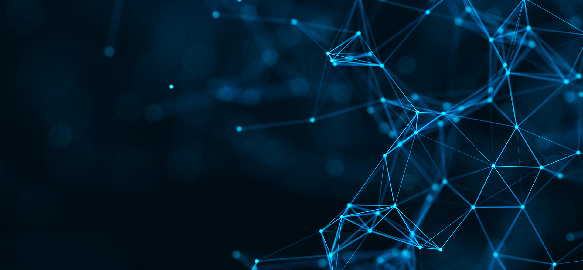 Teknisk mønster i blå farger