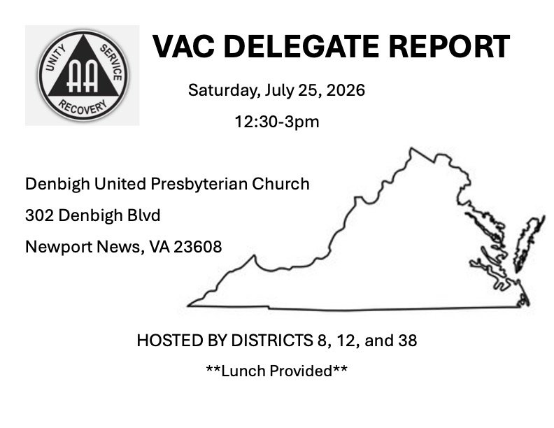VAC Delegate Report