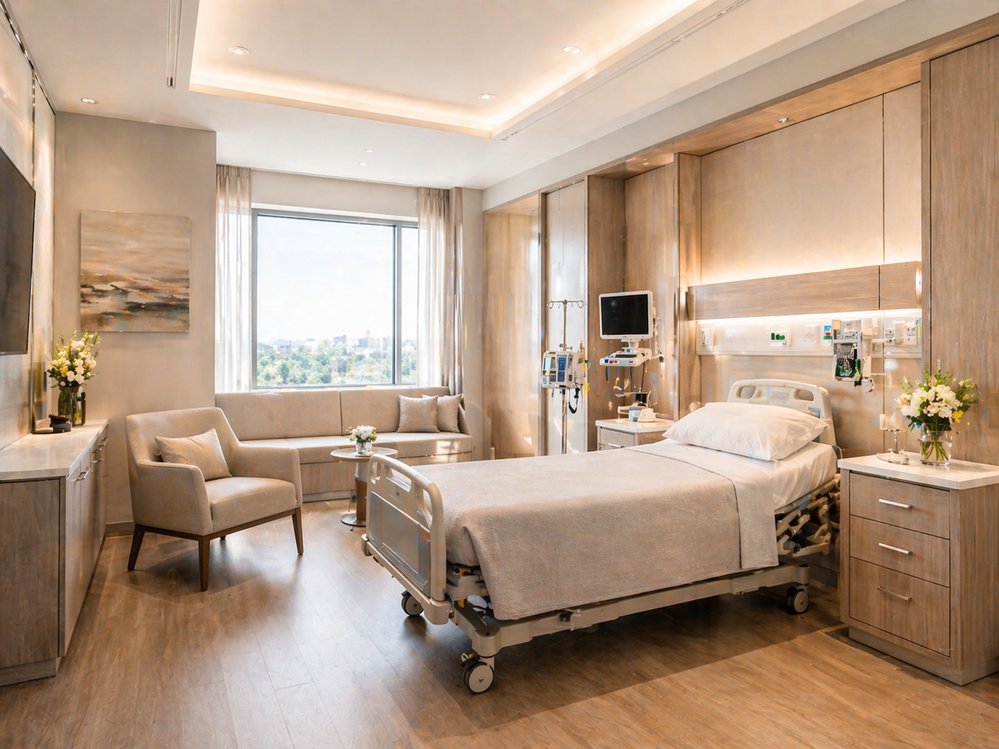 Healthcare interior