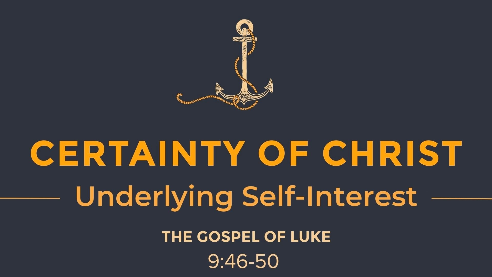 Underlying Self-Interest