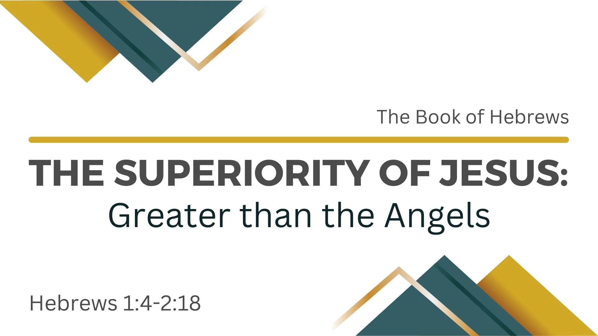 Greater Than The Angles