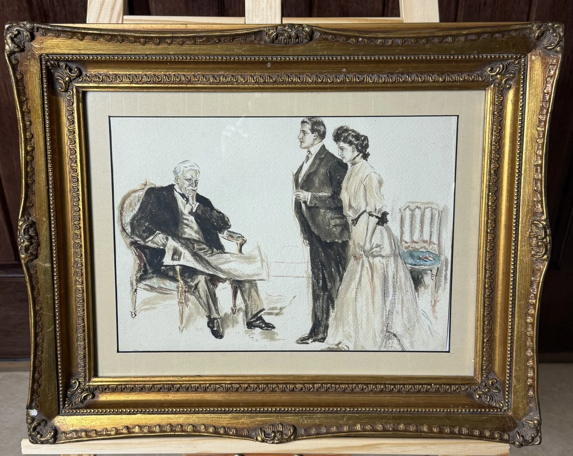 Florence Standish Whiting and Howard Chandler Christy — A Connection Hidden in the Painting