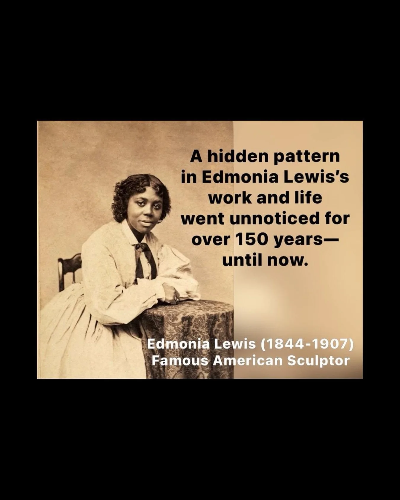 A Pattern Hidden in Plain Sight in Edmonia Lewis’s Sculptures: A Finding by the Founder of the Mayflower Descendants Museum