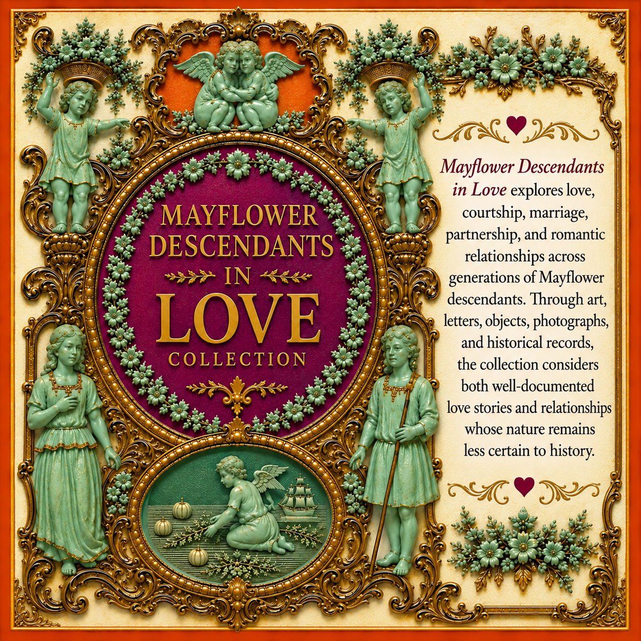 Mayflower Descendants in Love Collection