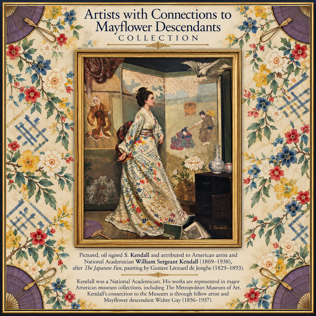Artists with Connections to Mayflower Descendants Collection