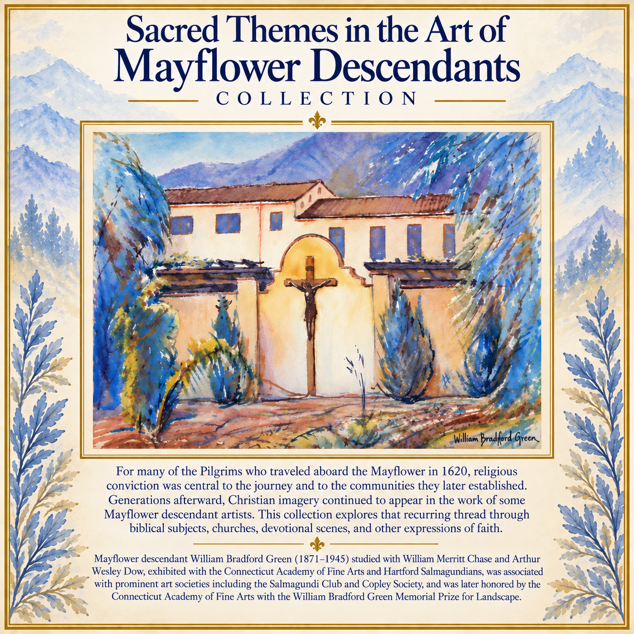 Sacred Themes in the Art of Mayflower Descendants Collection