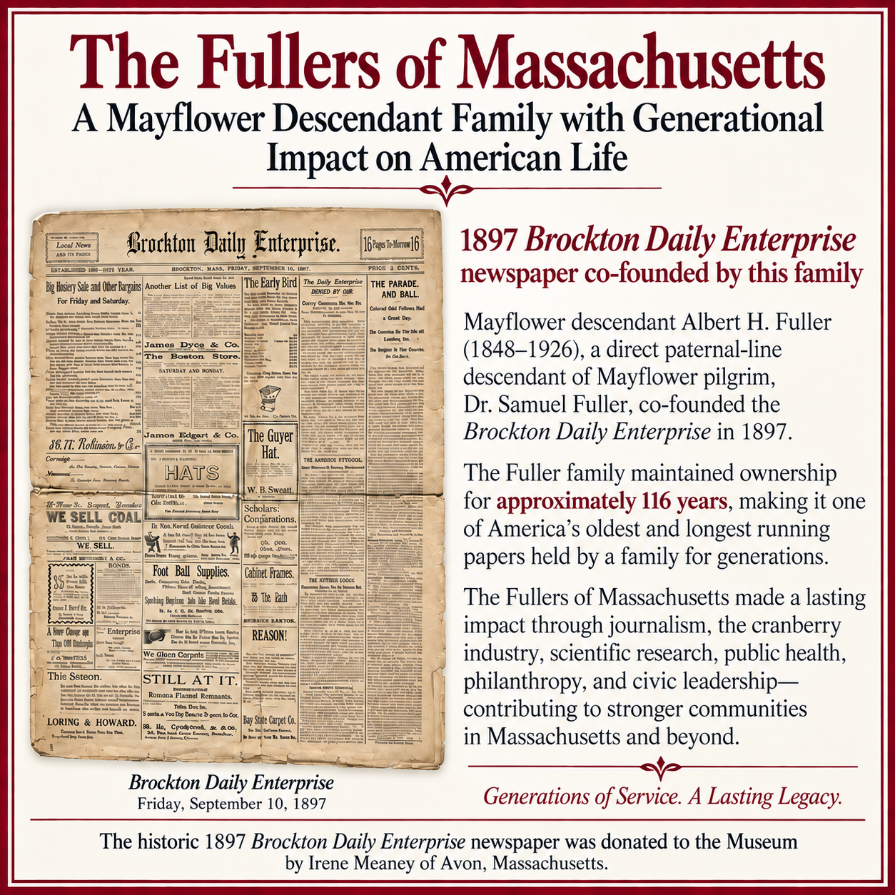 The Fullers of Massachusetts Collection