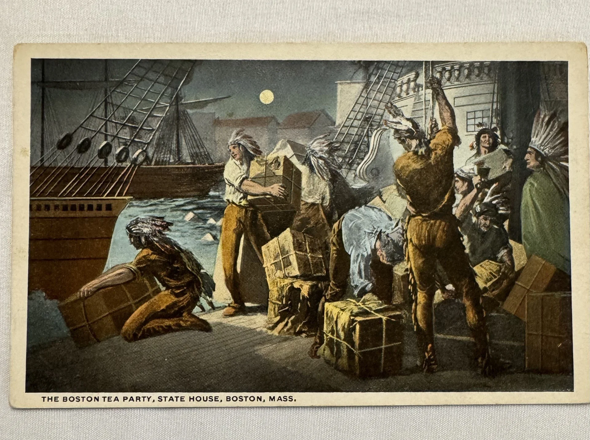 Mayflower Descendants a Part of the Boston Tea Party