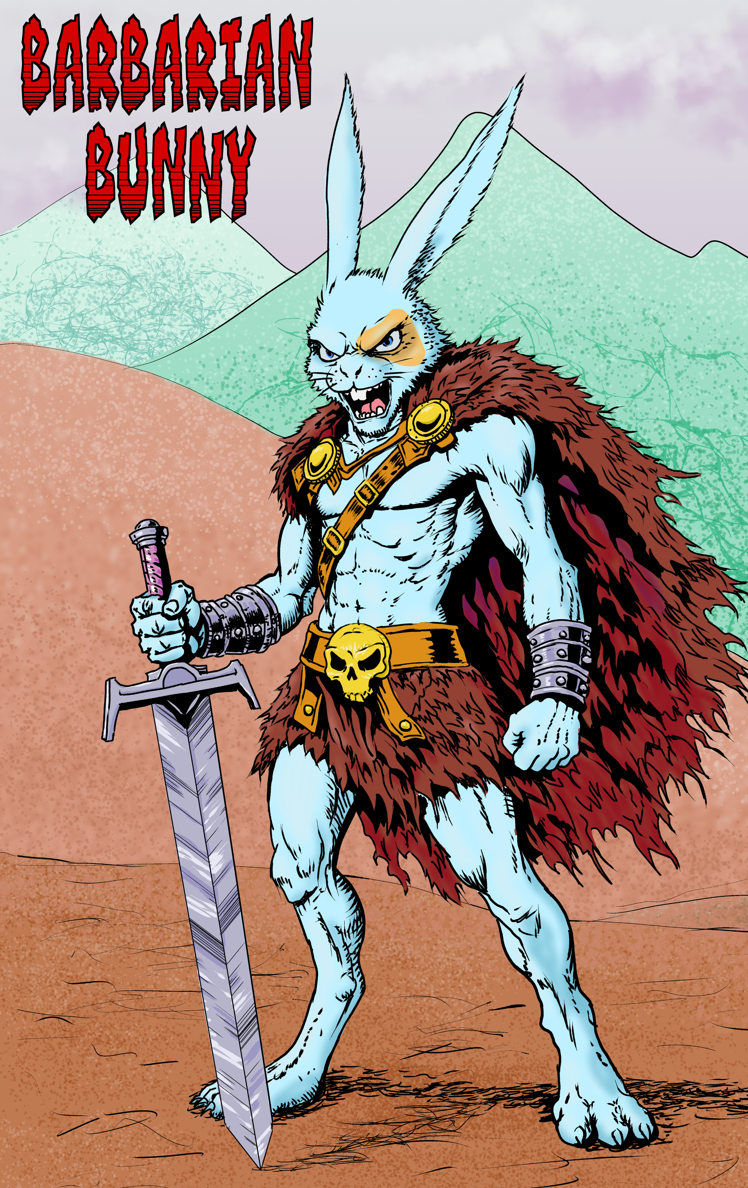 Hruul Throg Dur is Barbarian Bunny