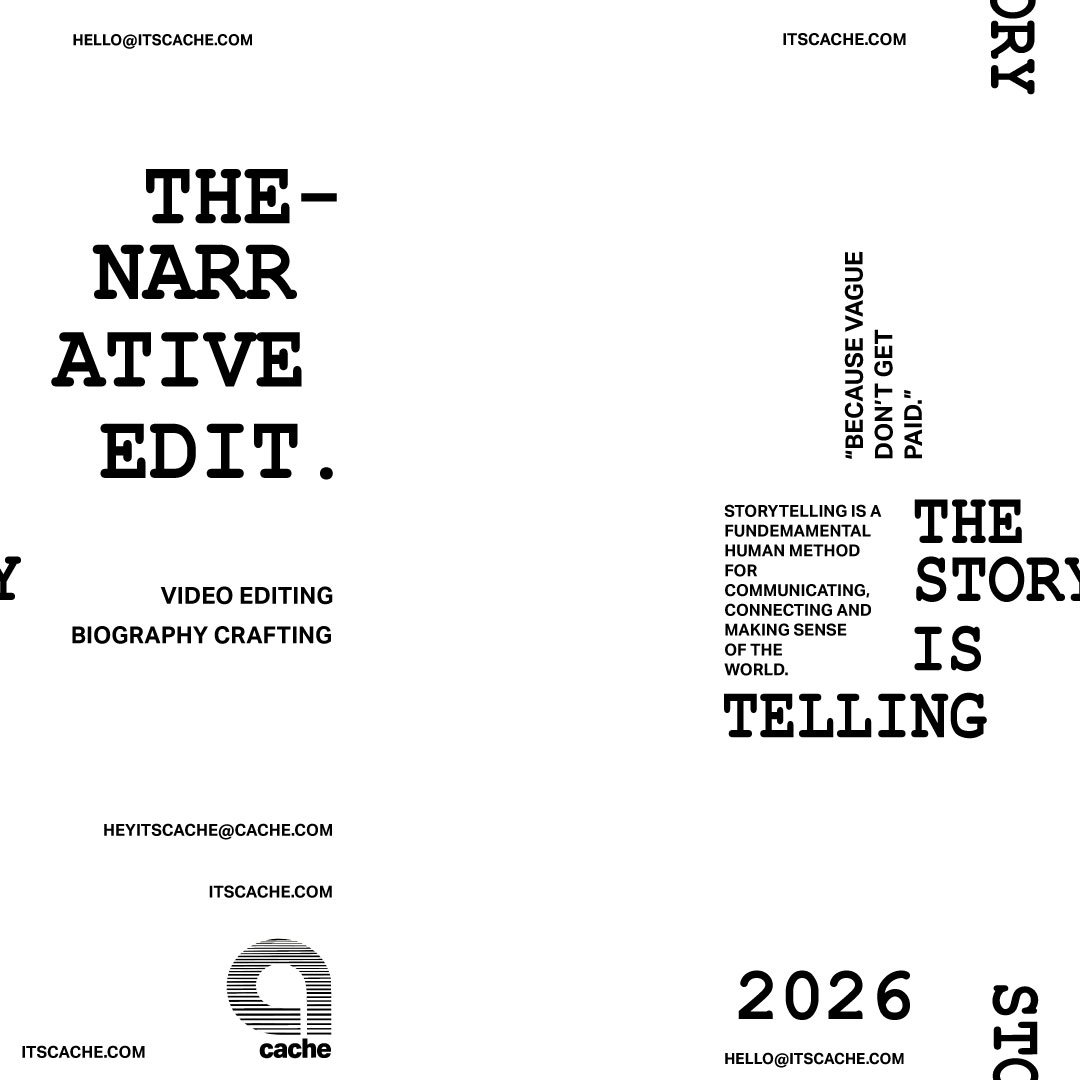 The Narrative Edit: 2026 Launch Package