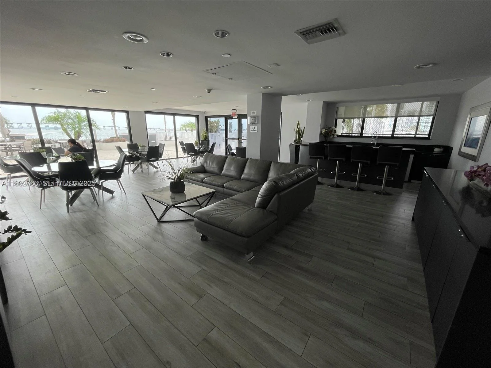 Brickell Harbour Condominium event room.jpeg